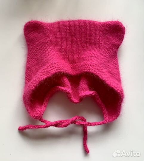 Чепчик женский с ушками