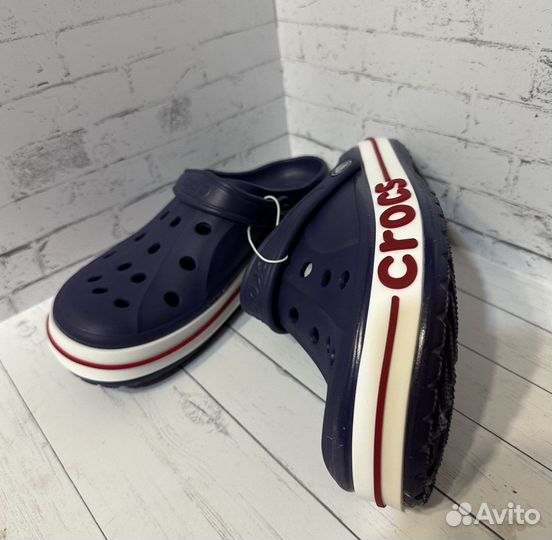 Crocs сабо синий мужские