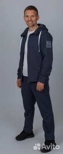 Толстовка stayer синий м