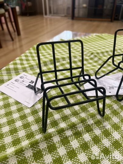 Подставка для телефона круббет Икеа, 10х10 см