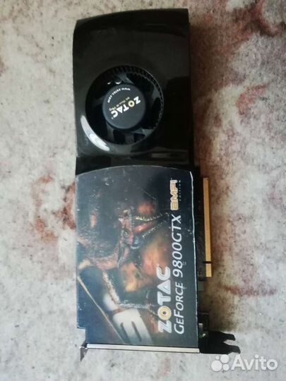 Видеокарта geforce 9800 gtx