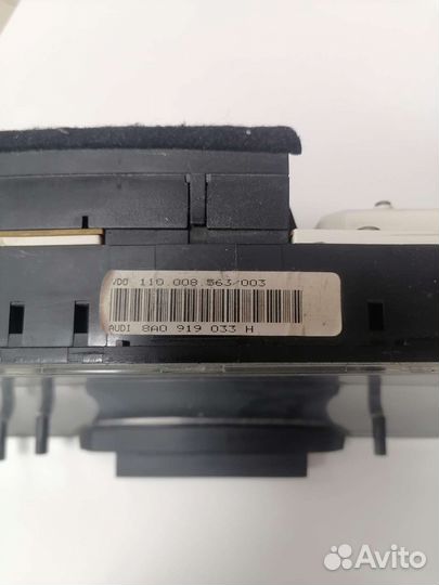 Панель приборов audi 80 b3