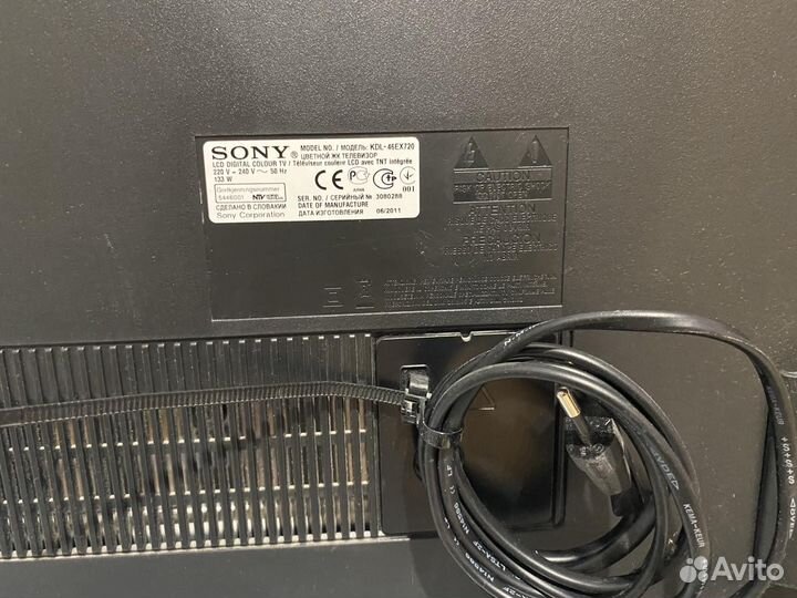 Телевизор sony KDL 46EX 720 по запчастям