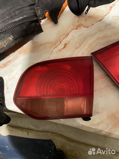 Задние фонари на golf 6