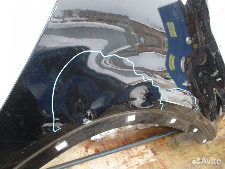 Крыло переднее правое Kia Sorento 3 (UM)