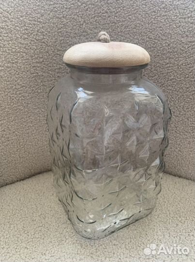 Zara Home.Ваза/ Банка/ Емкость. Стекло
