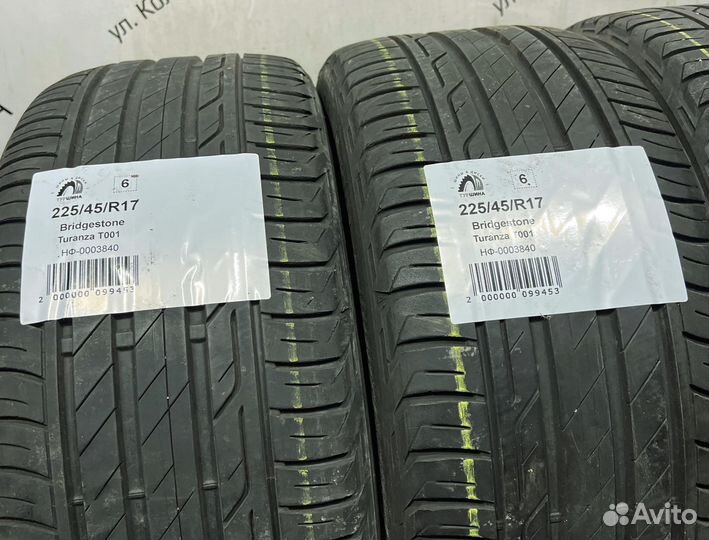 Bridgestone Turanza T001 225/45 R17 94Y