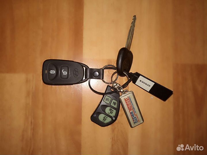 Ключ зажигания hyundai