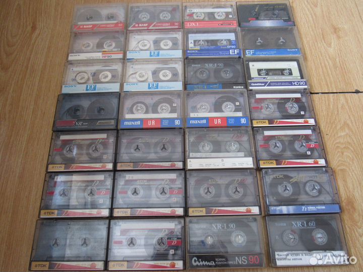Аудиокассеты с записью