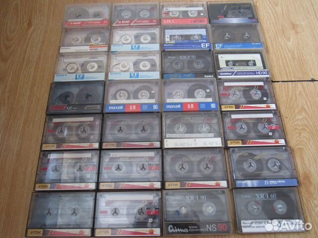 Аудиокассеты с записью