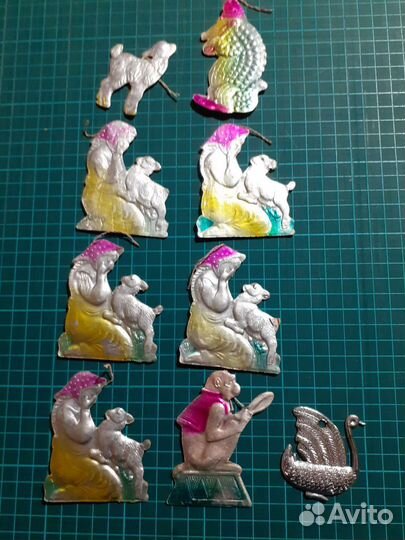 Ёлочные игрушки 60-е годы хх века