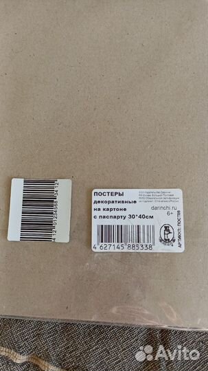 Постер ботаника / постер винтаж