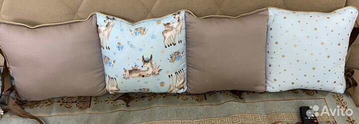 Бортики в детскую кроватку