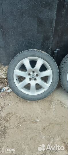 Колеса в сборе r17 зимние 5100