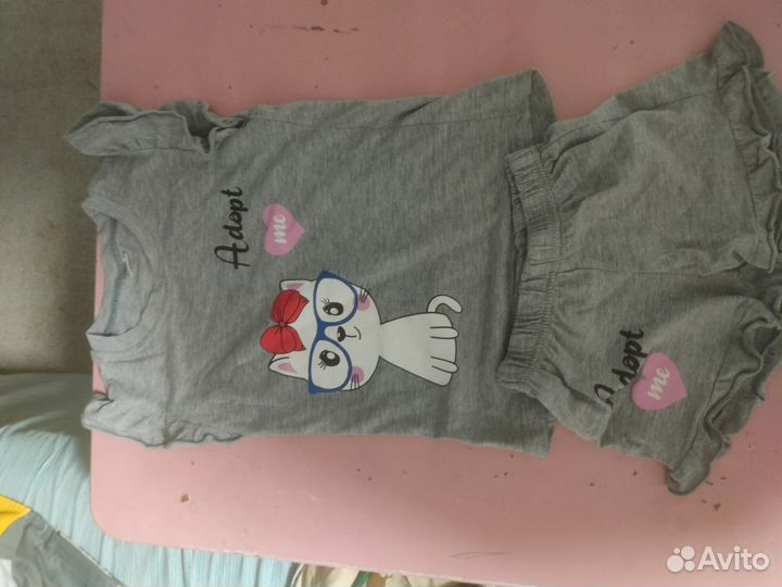 Большой пакет брендовых вещей для девочки 98 104