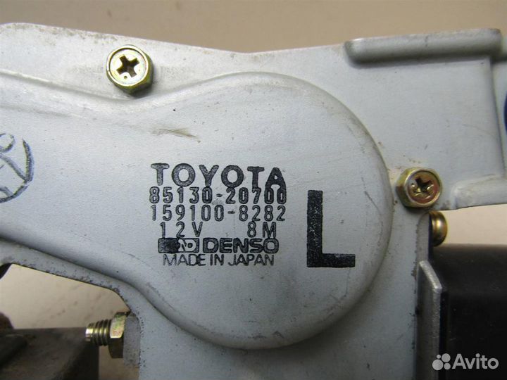 Моторчик стеклоочистителя задний Toyota Carina E