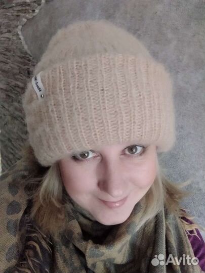 Шапка новая из ангоры