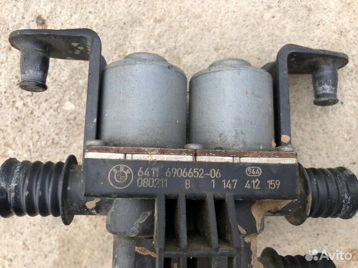 Блок клапанов печки BMW E65