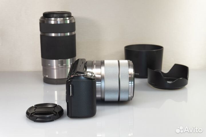 Sony NEX-5N с двумя объективами