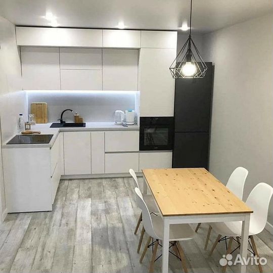 Кухня под потолок из мдф на заказ в Красноармейске