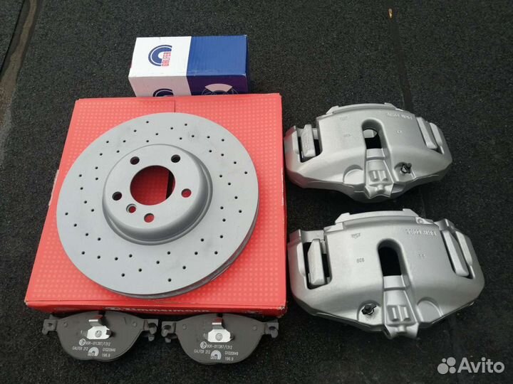 Суппорта передние комплект bmw f10 f25 f26 f01 е53