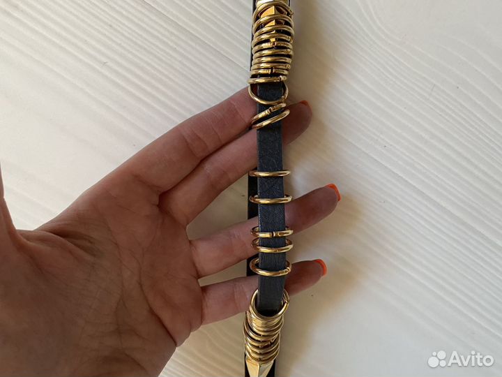 Ремень женский кожаный италия