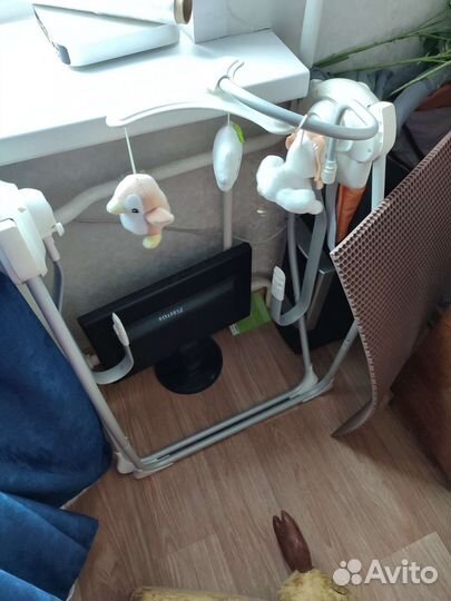 Детские электронные качели nuovita шезлонг