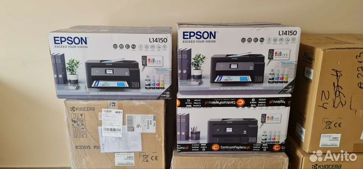 Принтер мфу А3/А4 струйный Epson L14150 новый снпч