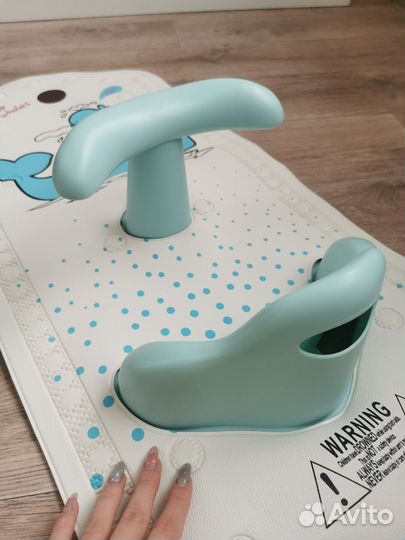 Коврик для купания со стульчиком Roxy-Kids