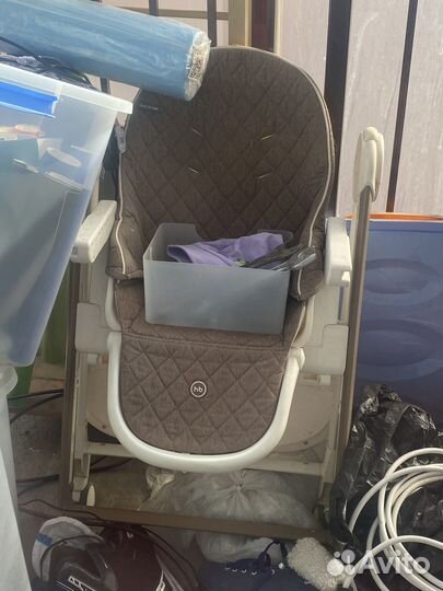 Стульчик для кормления happy baby berny basic new