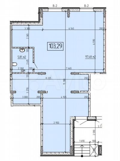 Продам помещение свободного назначения, 103.29 м²