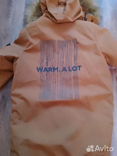 Зимняя куртка парка на мальчика