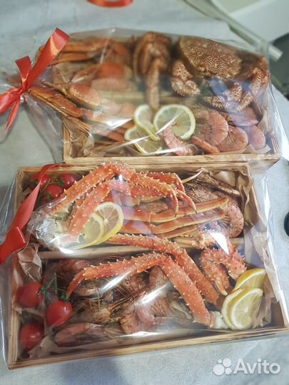 Подарочный набор крабы раки