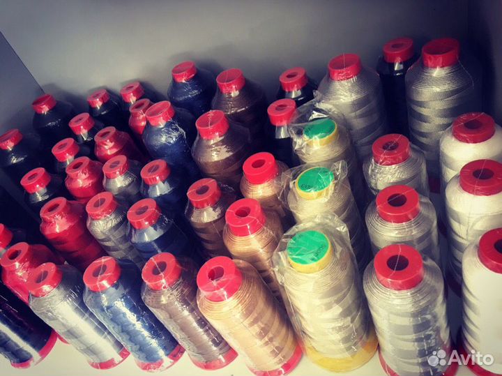 Нитки для кожи,авточехлов,рулей