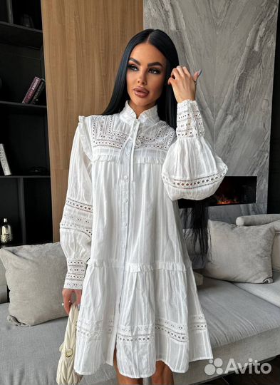 Платье из хлопка Zimmerman