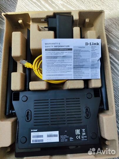 Wifi роутер D-Link Dir-825 AC1200