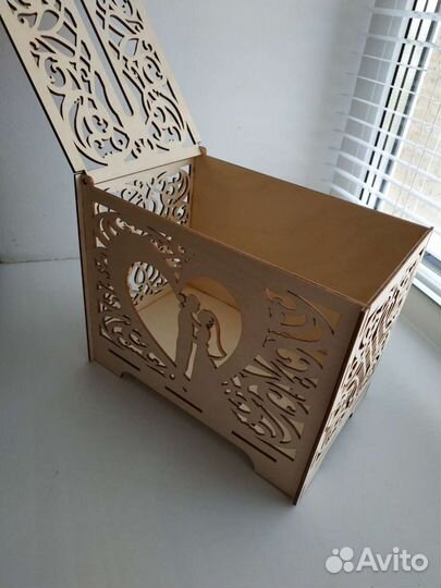 Банк свадебный Шкатулка