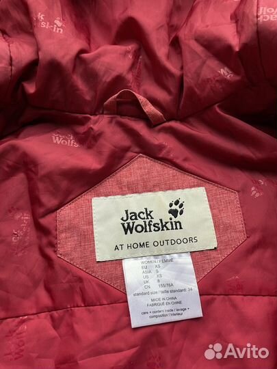 Парка женская куртка Jack Wolfskin