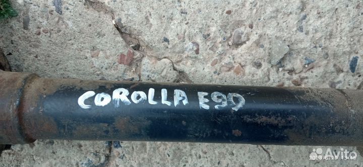 Corolla E90 рейка рулевая без гур левый руль