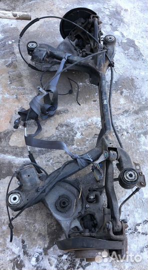 Балка подвески задняя Audi A4 (B6) 2000-2004