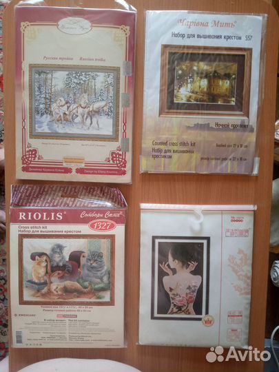 Наборы для вышивания крестиком