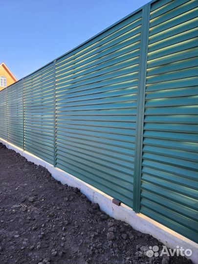 Установка заборов