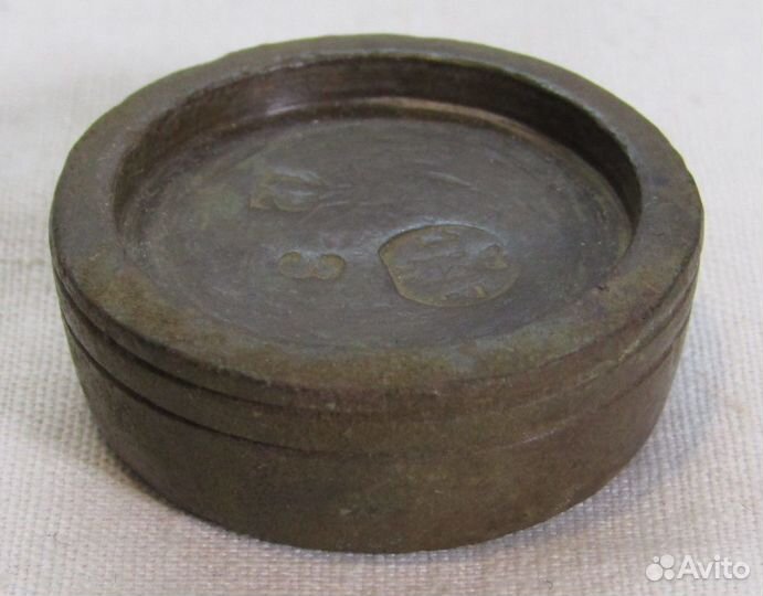 Гиря старинная, гирька для весов 19 век №6996
