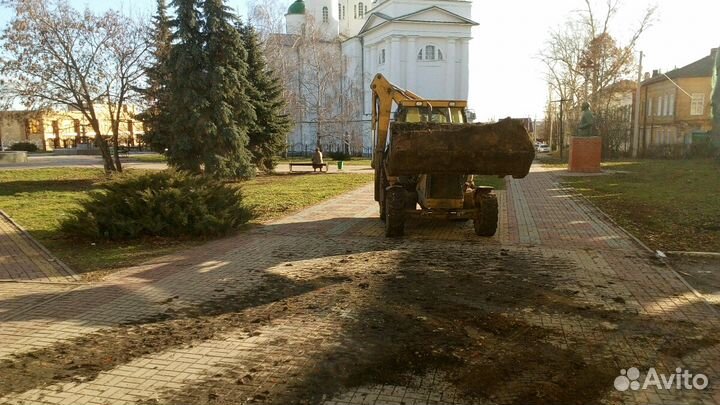 Аренда,Услуги Экскаватора погрузчика, трактора