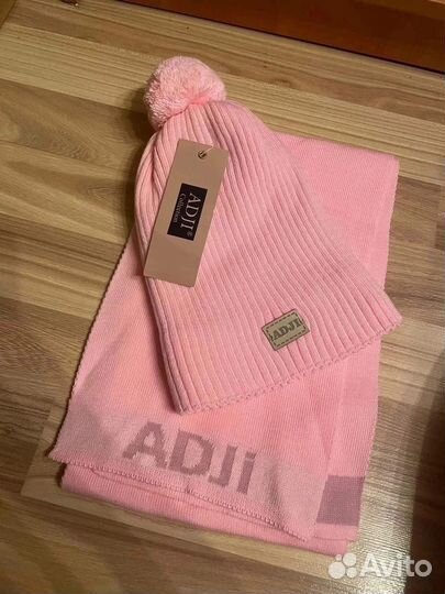 Новый комплект (шапка+шарф)