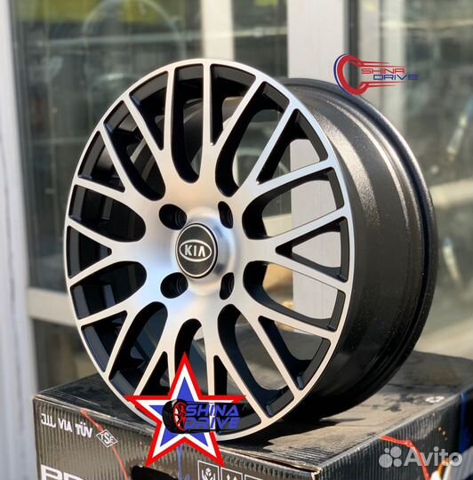 Диски Kia Hyundai R16 4x114,3 Black matt