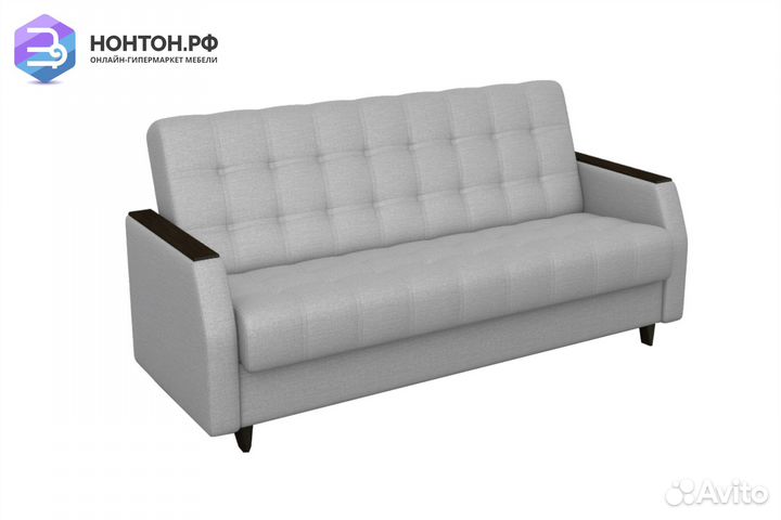 Диван книжка Феникс серый