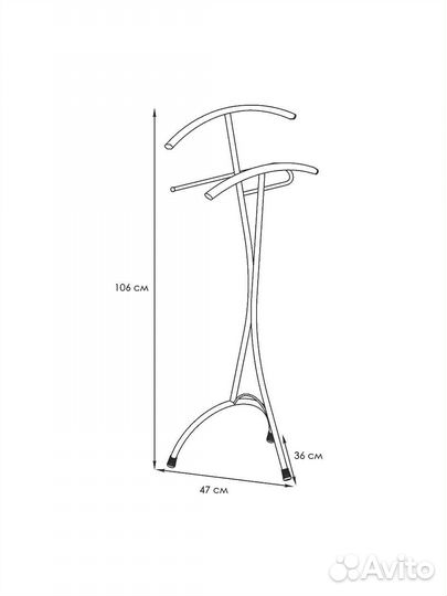 Вешалка-слуга №1