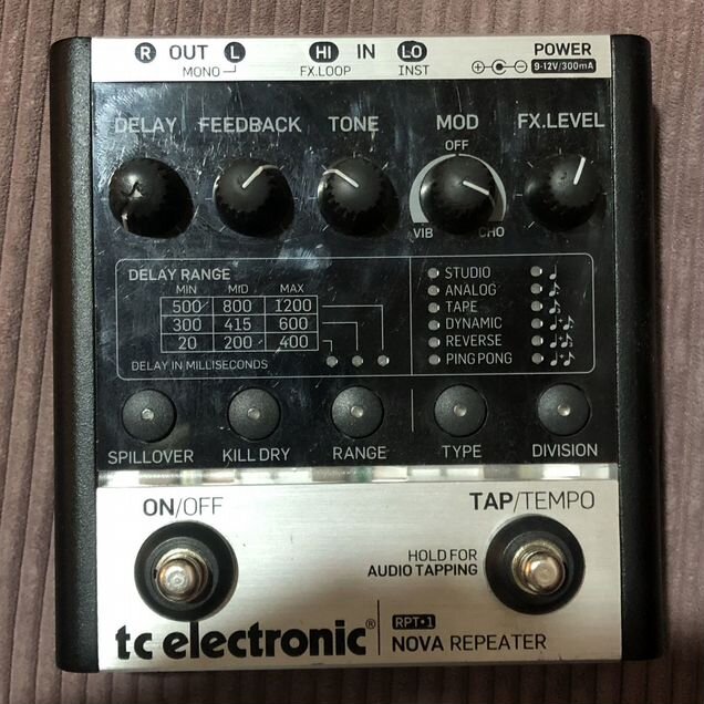 Tc electronic Nova Repeater stereo delay