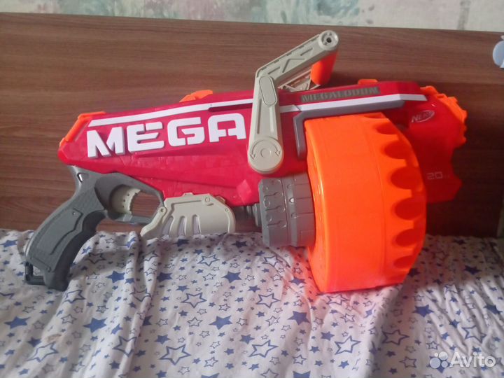 Детский бластер nerf